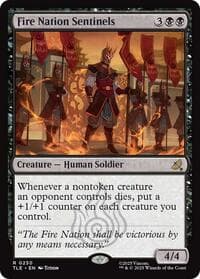 Fire Nation Sentinels - Avatar: The Last Airbender: Eternal-Legal - Magic: The Gathering card