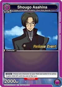 Shougo Asahina - UEX03BT: CODE GEASS: Lelouch of the Rebellion Vol.2 Release Event Cards - Union Arena card