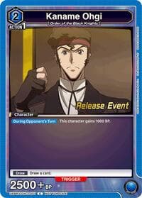 Kaname Ohgi - UEX03BT: CODE GEASS: Lelouch of the Rebellion Vol.2 Release Event Cards - Union Arena card