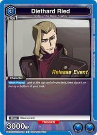 Diethard Ried - UEX03BT: CODE GEASS: Lelouch of the Rebellion Vol.2 Release Event Cards - Union Arena card