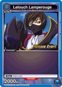 Lelouch Lamperouge (012) - UEX03BT: CODE GEASS: Lelouch of the Rebellion Vol.2 Release Event Cards - Union Arena card