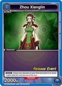 Zhou Xianglin - UEX03BT: CODE GEASS: Lelouch of the Rebellion Vol.2 Release Event Cards - Union Arena card