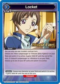 Locket - UEX03BT: CODE GEASS: Lelouch of the Rebellion Vol.2 Release Event Cards - Union Arena card