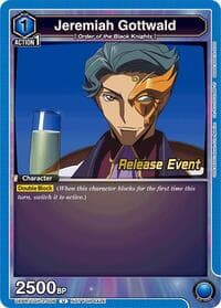 Jeremiah Gottwald - UEX03BT: CODE GEASS: Lelouch of the Rebellion Vol.2 Release Event Cards - Union Arena card