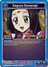 Kaguya Sumeragi - UEX03BT: CODE GEASS: Lelouch of the Rebellion Vol.2 Release Event Cards - Union Arena card
