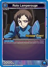 Rolo Lamperouge (015) - UEX03BT: CODE GEASS: Lelouch of the Rebellion Vol.2 Release Event Cards - Union Arena card