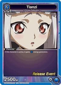 Tianzi (019) - UEX03BT: CODE GEASS: Lelouch of the Rebellion Vol.2 Release Event Cards - Union Arena card
