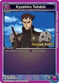 Kyoshiro Tohdoh - UEX03BT: CODE GEASS: Lelouch of the Rebellion Vol.2 Release Event Cards - Union Arena card