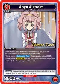 Anya Alstreim (063) - UEX03BT: CODE GEASS: Lelouch of the Rebellion Vol.2 Release Event Cards - Union Arena card