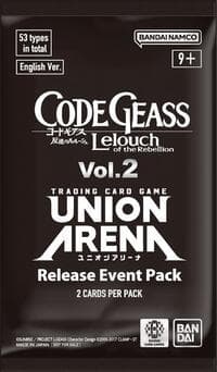 CODE GEASS: Lelouch of the Rebellion - Release Event Pack - UEX03BT: CODE GEASS: Lelouch of the Rebellion Vol.2 Release Event Cards - Union Arena card