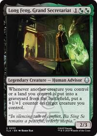 Long Feng, Grand Secretariat - Avatar: The Last Airbender - Magic: The Gathering card