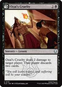 Ozai's Cruelty - Avatar: The Last Airbender - Magic: The Gathering card