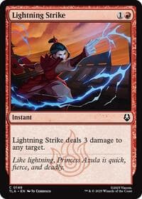 Lightning Strike - Avatar: The Last Airbender - Magic: The Gathering card