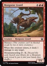Mongoose Lizard - Avatar: The Last Airbender - Magic: The Gathering card