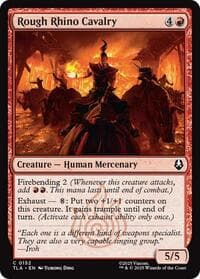 Rough Rhino Cavalry - Avatar: The Last Airbender - Magic: The Gathering card