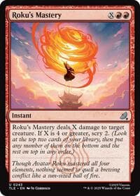 Roku's Mastery - Avatar: The Last Airbender: Eternal-Legal - Magic: The Gathering card