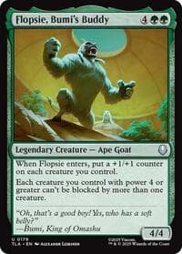 Flopsie, Bumi's Buddy - Avatar: The Last Airbender - Magic: The Gathering card