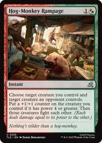 Hog-Monkey Rampage - Avatar: The Last Airbender: Eternal-Legal - Magic: The Gathering card