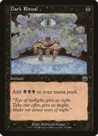 Dark Ritual - Mercadian Masques - Magic: The Gathering card