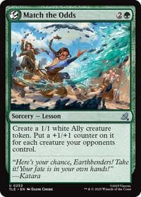 Match the Odds - Avatar: The Last Airbender: Eternal-Legal - Magic: The Gathering card