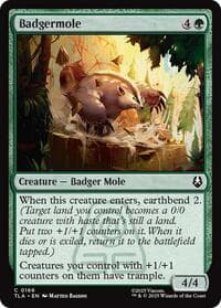 Badgermole - Avatar: The Last Airbender - Magic: The Gathering card