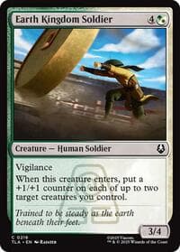 Earth Kingdom Soldier - Avatar: The Last Airbender - Magic: The Gathering card