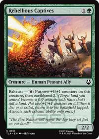 Rebellious Captives - Avatar: The Last Airbender - Magic: The Gathering card