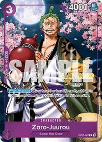 Zoro-Juurou (CS 25-26 Event Pack) - One Piece Promotion Cards - One Piece Card Game card