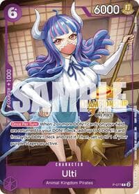 Ulti (CS 25-26 Event Pack) - One Piece Promotion Cards - One Piece Card Game card