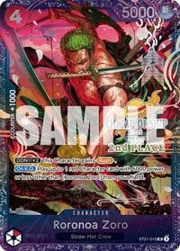 Roronoa Zoro (CS 25-26 2nd Place) - One Piece Promotion Cards - One Piece Card Game card
