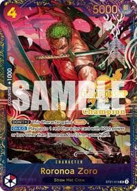 Roronoa Zoro (CS 25-26 1st Place) - One Piece Promotion Cards - One Piece Card Game card