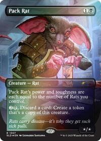 Pack Rat (1307) (Rainbow Foil) - Secret Lair Drop Series - Magic: The Gathering card