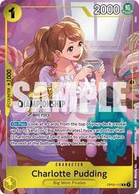 Charlotte Pudding (112) (CS 25-26 Celebration Pack) - One Piece Promotion Cards - One Piece Card Game card