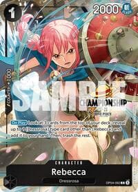 Rebecca (CS 25-26 Celebration Pack) - One Piece Promotion Cards - One Piece Card Game card