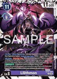 Lilithmon - Sinister Order - Digimon Card Game card