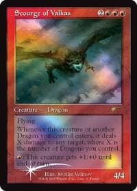 Scourge of Valkas (Retro Frame) - MagicFest Cards - Magic: The Gathering card