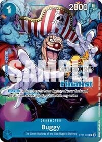Buggy (CS 25-26 Finalist Card Set 1) - One Piece Promotion Cards - One Piece Card Game card