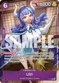 Ulti (CS 25-26 Event Pack Finalist Ver.) - One Piece Promotion Cards - One Piece Card Game card