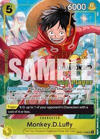 Monkey.D.Luffy (CS 25-26 Top Player Pack) - One Piece Promotion Cards - One Piece Card Game card