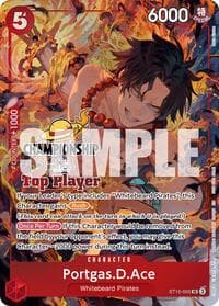 Portgas.D.Ace (CS 25-26 Top Player Pack) - One Piece Promotion Cards - One Piece Card Game card