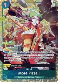 More Pizza!! (Premium Card Collection -Best Selection Vol. 4-) - One Piece Promotion Cards - One Piece Card Game card