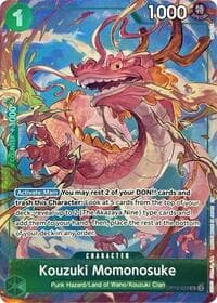 Kouzuki Momonosuke (Premium Card Collection -Best Selection Vol. 4-) - One Piece Promotion Cards - One Piece Card Game card