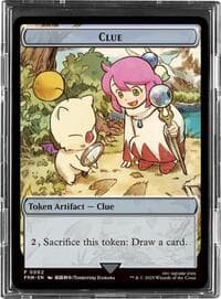 Clue Token (Metal Promo) - WPN & Gateway Promos - Magic: The Gathering card