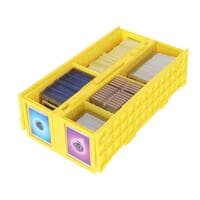 1600 Collectible Card Bin -Yellow - BCW Deck Boxes - Deck Boxes card