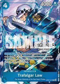 Trafalgar Law (Online Regional Participation Pack 2025 Vol.2) - One Piece Promotion Cards - One Piece Card Game card
