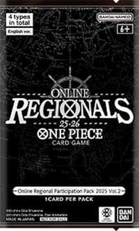 Online Regional Participation Pack 2025 Vol.2 - One Piece Promotion Cards - One Piece Card Game card