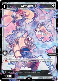 Servant # (Parallel) - Legendary DIVA - WIXOSS card