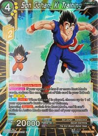 Son Gohan, Ki Training - Prismatic Clash - Dragon Ball Super: Masters card