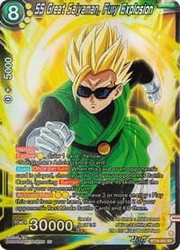 SS Great Saiyaman, Fury Explosion - Prismatic Clash - Dragon Ball Super: Masters card