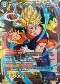 SS Vegito, Strongest Fighter in History - Prismatic Clash - Dragon Ball Super: Masters card